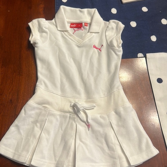 Puma 2T dress white - Picture 1 of 3